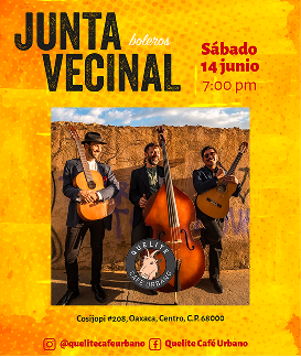 Cartel de Junta Vecinal